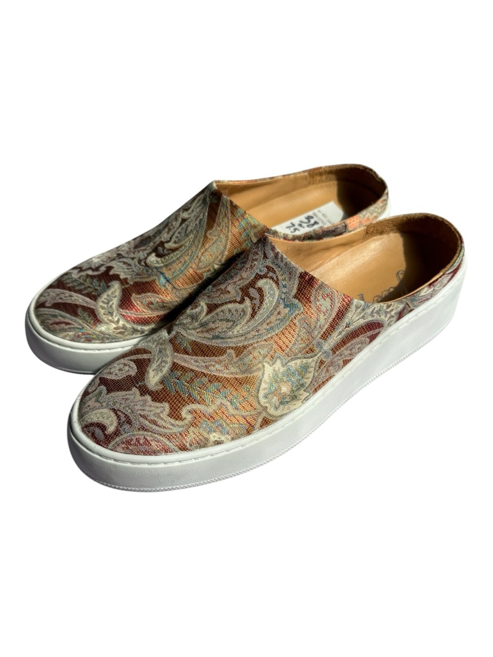 Free People Wynwood Paisley Brocade Slip On Sneakers